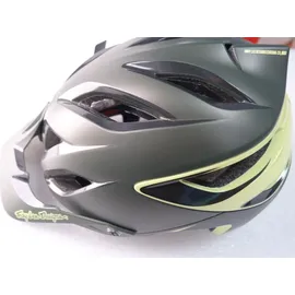 Troy Lee Designs A3 MIPS Helm, Uno Glass green, XS/S - Grün