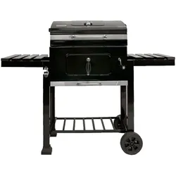 Patton Holzkohlegrill "C2 Charcoal Chef", Grill 55x42cm, Schwarz