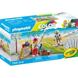 PLAYMOBIL Color Skatepark, Aktion/Abenteuer, 3 Jahr(e), Mehrfarbig, Kunststoff