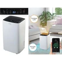 Sichler Haushaltsgeräte Smarter WLAN-Luftentfeuchter mit Timer und App, 12 Liter/Tag