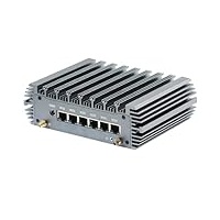 HSIPC 11th Gen i3 1115G4 Firewall Micro Appliance, Mini PC, Nano PC, Router PC(8G 64G) With 6 RJ45 2500M, AES-NI,HDMI USB3.0 Console,Compatible with Pfsense OPNsense