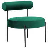 Beliani Sessel, Grün, Metall, 1-Sitzer, 60x66x60 cm, Esszimmer, Stühle, Esszimmerstühle, Vierfußstühle