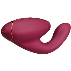 Womanizer Duo 2 mit G-Punkt-Vibrator, rot
