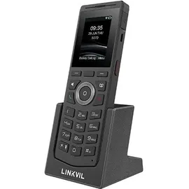 Fanvil W610W Portable WiFi Phone, Telefon, Schwarz 4 Zeilen WLAN