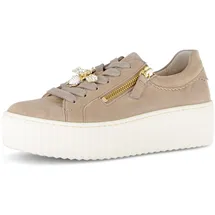 Gabor Plateausneaker Damen Beige 39