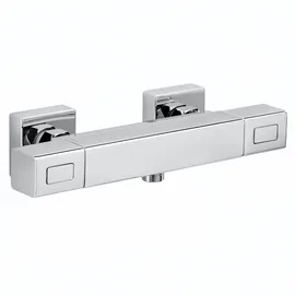 Herzbach LIVING Duschthermostat rund mit Thermostat für 1 Verbraucher Chrom 36.131100.1.01