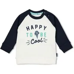 FEETJE 51601657 Longsleeve Happy - Team Icecream Wit Gr. 74