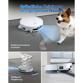 Ecovacs Deebot T50 Max Pro Omni weiß