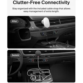 Belkin BoostCharge Pro magnetisches kabelloses Kfz-Ladegerät mit Qi2 (15 W)