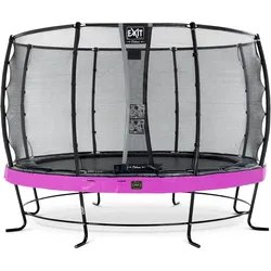 EXIT Elegant Premium Trampolin ø366cm mit Deluxe Sicherheitsnetz - lila EINHEITSGRÖSSE