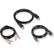 TRENDNET TK-CP06 Tastatur/Video/Maus (KVM)-Kabel Schwarz 1,83 m