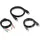 TRENDNET TK-CP06 Tastatur/Video/Maus (KVM)-Kabel Schwarz 1,83 m