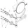 Hansgrohe Rasierspiegel Axor Montreux schw, neigbar, Wandmont., brush. bla vc