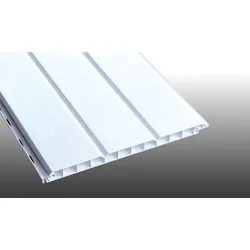 Heering Fassadenpaneele, Anthrazit - Einseitig folierte 16,5 x 250 x 6000 mm Hohlkammerprofile – Fassadenverkleidung für dauerhaften Wetterschutz
