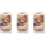 3x Poly Palette Vital Color Intensive Creme-Haarfarbe 10-11 Silberblond EA802658