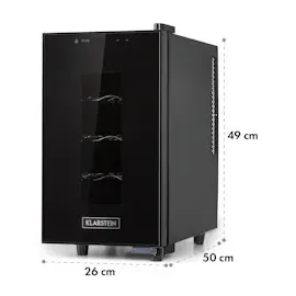 Klarstein Bellevin 8 Uno Weinkühlschrank 23 Liter 11-18°C SingleZone