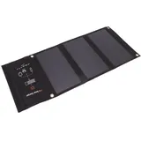 21-w-tragbares, Faltbares Solarpanel-set Mit Usb-ausgang Und Solarladegerät Für Zentralbatterien, Wohnmobile, Camping, Anhänger Und Notstromversorgung