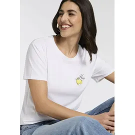 hugo underwear Pyjamaoberteil unifarben Weiß L