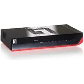 LevelOne GSW-0807 - Schwarz/Rot