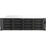 QNAP TS-h2287XU-RP Leergehäuse Schwarz/Weiss