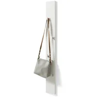 Möbelando Garderobenleiste >Colan< in Weiß matt - 14x115x2cm (BxHxT)