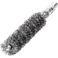 Lessmann Rohrbürste L.115mm D.18mm VA-Stahldraht gewellt Besatz-L.80mm