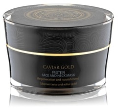 NATURA SIBERICA Caviar Gold Protein Face and Neck Gesichtsmaske