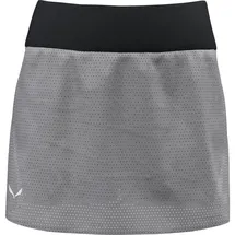 Salewa Skort Damen Grau/Schwarz S