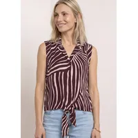 STREET ONE Blusentop Rustic Rouge 40