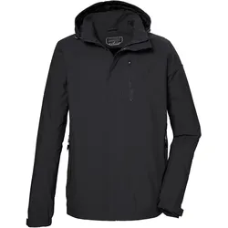 Outdoorjacke »KOS 52 MN JCKT«, Funktionsjacke: wind- und wasserdicht, atmungsaktiv, abnehmbare Kapuze, Gr. S, schwarz, , 21113062-S