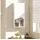 Homcom Badezimmerschrank Wandschrank mit Soft-Close-Tür, verstellbaren Ablagen und offenem Fach für Wohnzimmer Schlafzimmer 30 x 17 x 67 cm Weiß