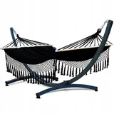 Hängematte mit Gestell Outdoor Garten Hängeliege Metall 250 kg für zwei Leute