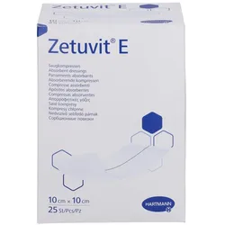 Zetuvit E Saugkompressen Steril 10x10 Cm
