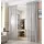 Woltu Gardinen transparent Schlaufen Leinen Optik Schlaufenschal Leinenvorhang im Landhausstil Stores Voile Fensterschal für Wohnzimmer Kinderzimmer Schlafzimmer 140x245 Hellgrau 1 Stück