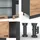 Vicco Küchenzeile R-Line 300 cm anthrazit/eiche