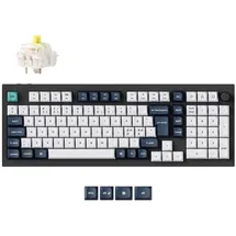 Keychron Q5 MAX 96% Knob Wireless Tri-Mode Gateron Jupiter Banana DE