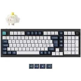 Keychron Q5 MAX 96% Knob Wireless Tri-Mode Gateron Jupiter Banana DE