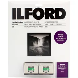 ILFORD Multigrade RC Deluxe Pearl 20.3x25.4cm 25 Blatt + 2 HP5 (Angebot)