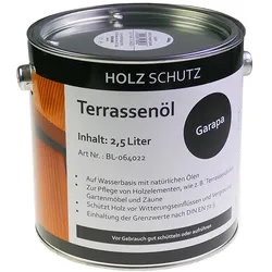 KAHRS Terrassenöl, 2,50 Liter Farbton: Garapa