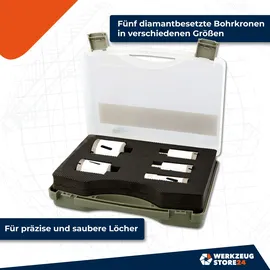 *bliep M14 Diamantbohrkronen SuperDry Set 5tlg.