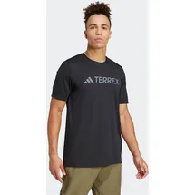 adidas TERREX Funktionsshirt MULTI CLIMACOOL LOGO TECH sportliches Funktionsshirt, ohne Verschluss, aus Polyester schwarz M (48/50)