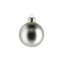 WEBMARKETPOINT Weihnachtsbaumkugel 10er-Set ¦ silber ¦ Glas,Aluminium Ø: 6.0