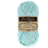 Scheepjes 1665-853 Stone Washed XL Baumwolle Garn, 853 Amazonite, 1x50g