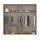 Rauch ORANGE Kleiderschrank Koda 226 x 210 cm Dekor Beige Champagner