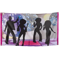 70er Jahre Partybanner 1,5m x 90cm - OS
