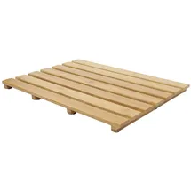 Spetebo Bambus Badematte Braun 53 x 35 cm