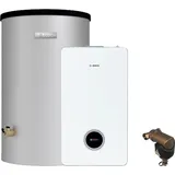 Bosch GC78-014 mit Gas-Brennwerttherme GC7800iW 24 P 23, Warmwasserspeicher W 160-5 P1 A