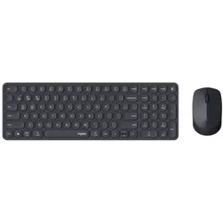 9310M Büro Tastatur RF Wireless + Bluetooth 2.4 GHz  (Schwarz)