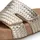 LAZAMANI Pantoletten Pantoletten Leder/Textil - Gold - 40