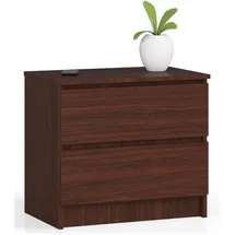 Akord Nachtschrank Akord 60 x 60 x 55 cm Wenge